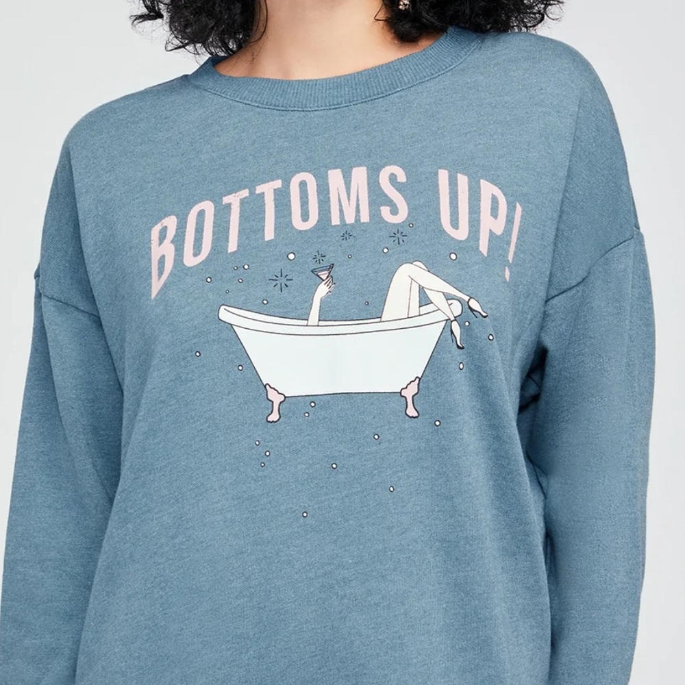 WILDFOX bottoms up sweatshirt